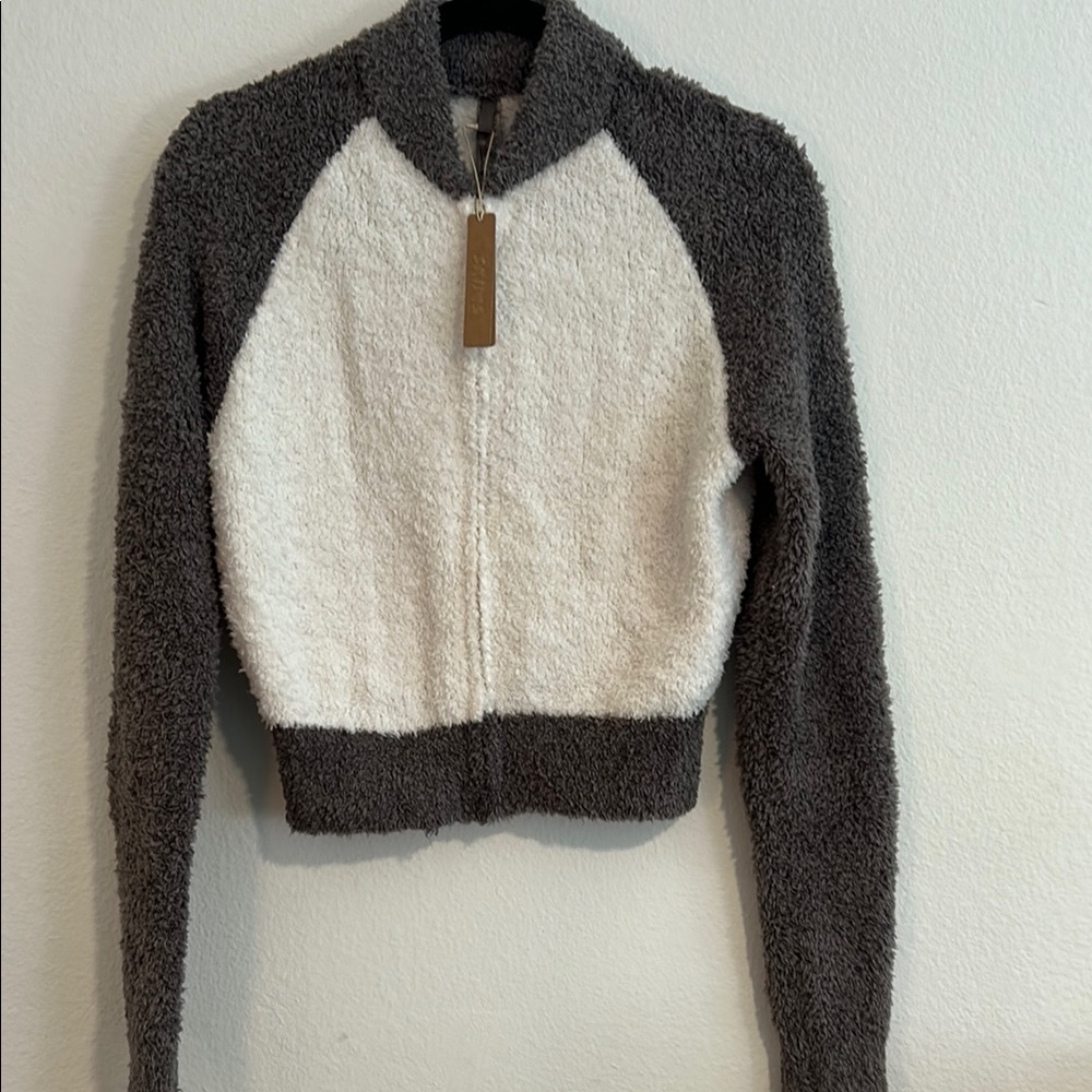 Skims Gray and White Jacket